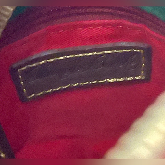 Dooney & Bourke Mini Dark Brown Florentine Leather Crossbody - Picture 10 of 16
